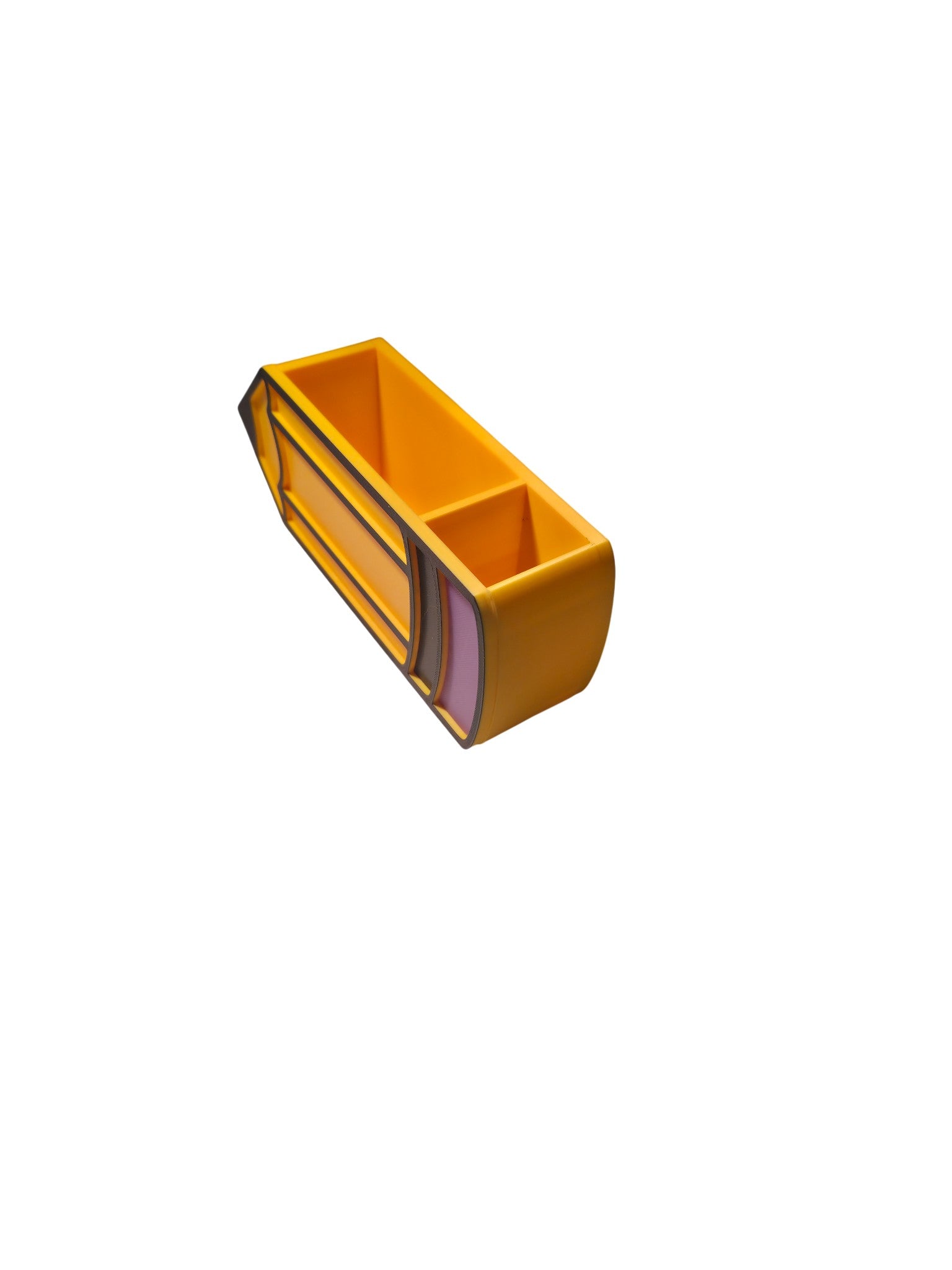 3D Printed Pencil Shaped Pen & Brush Holder Desk Organizer – Fun School Office