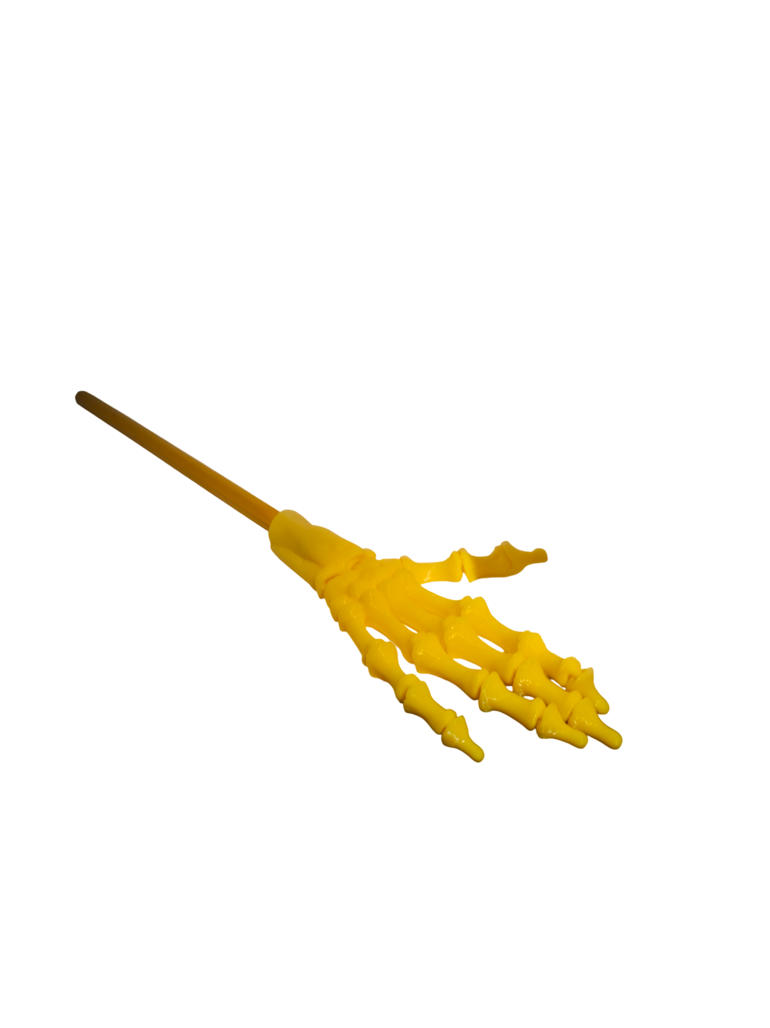 Skeleton Hand Keychain And Pencil Topper