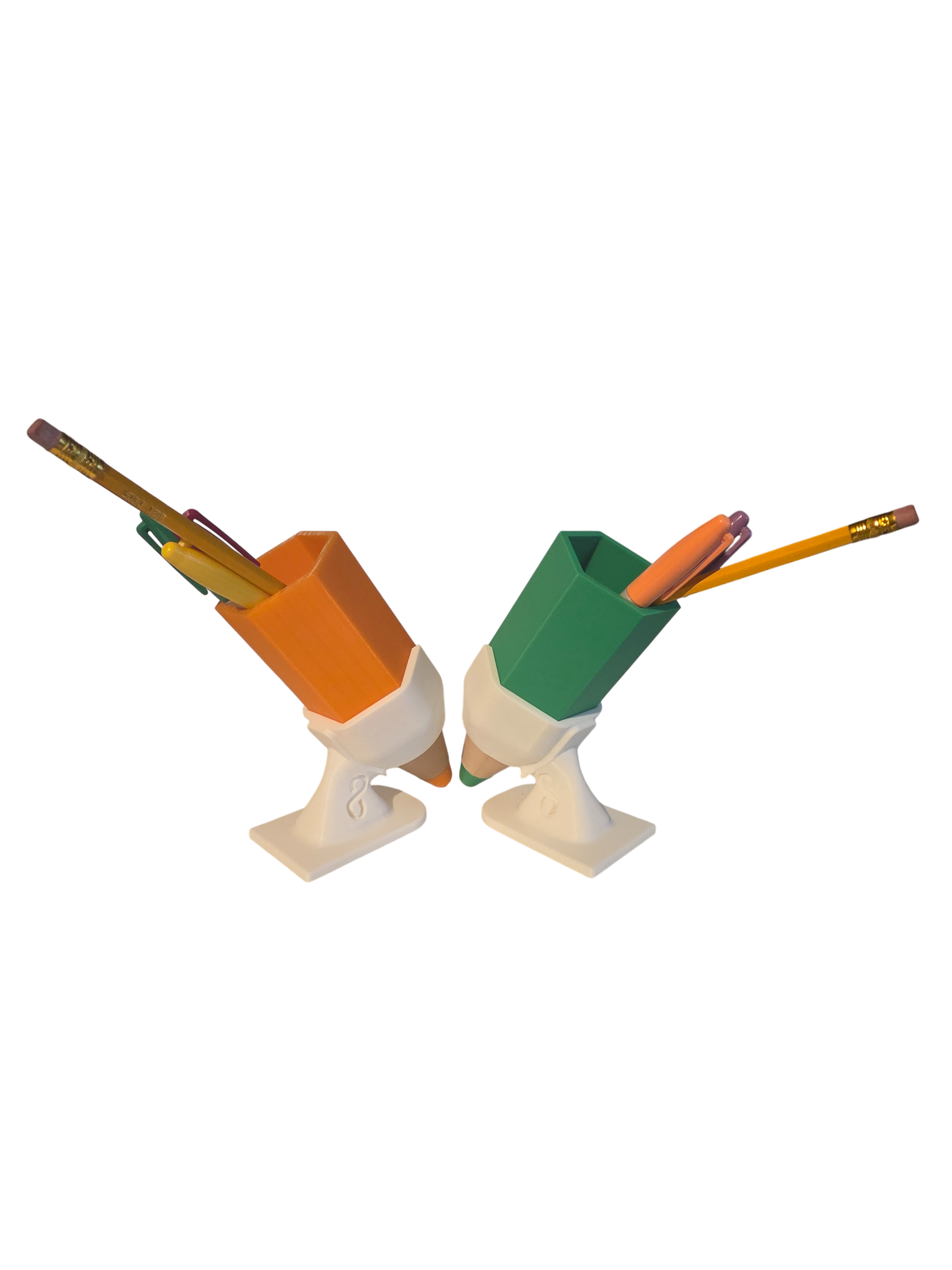 Colourful Pencil-Shaped Pen Holder V1 Desk Tidy fun Stationery Cup for Home